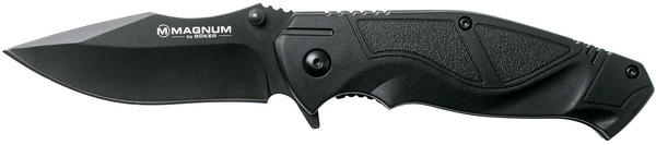 Böker Magnum Advance Pro 42 (one hand, black finish, black)