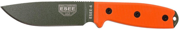 ESEE Knives Model 4 OD blade, orange handle