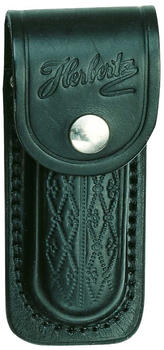 Herbertz Lederetui schwarz (für Heftlänge 13cm) 2657130