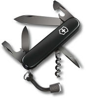 Victorinox 1.3603.31P, Victorinox Spartan Onyx Black - Schwarzes Taschenmesser mit 12