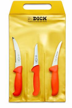 Dick 3-teiliges Outdoormesser-Set ErgoGrip