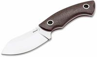 B&ouml;ker 02BO018, B&ouml;ker Plus Nessmi Pro - kompaktes D2 Outdoormesser mit brauner