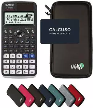 Casio FX-991DE X ClassWiz mit Schutztasche schwarz