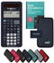 Texas Instruments TI-30X Plus MathPrint + Schutztasche und Fachbuch