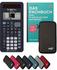 Texas Instruments TI-30X Plus MathPrint + Schutztasche und Fachbuch