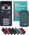 Texas Instruments TI-30X Plus MathPrint + Schutztasche und Fachbuch