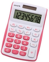GENIE Taschenrechner 120 P 8-stellig pink