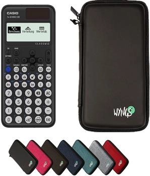 Casio ClassWiz FX-810DE CW mit Schutztasche schwarz