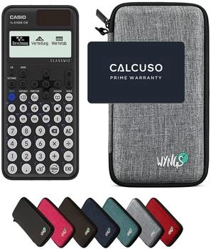 Casio ClassWiz FX-810DE CW mit Schutztasche hellgrau