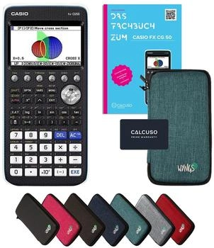 Casio FX-CG 50 mit Schutztasche türkis