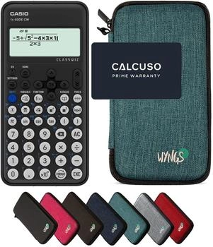 Casio FX-82 DE ClassWiz mit Schutztasche türkis