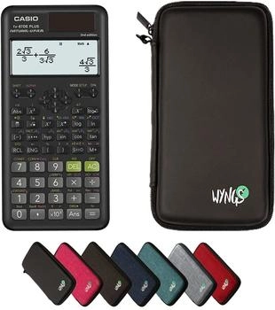 Casio FX-87DE Plus 2nd edition mit Schutztasche schwarz
