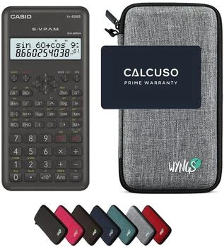 Casio FX-82MS-2 mit Schutztasche hellgrau