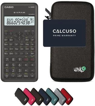 Casio FX-82MS-2 mit Schutztasche dunkelgrau
