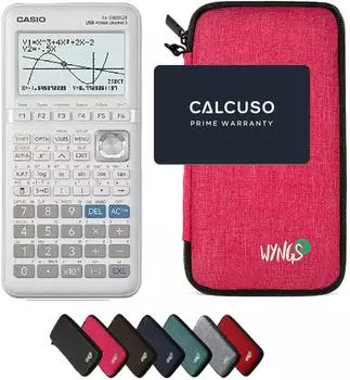 Casio FX-9860GIII mit Schutztasche pink