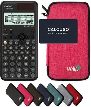 Casio FX-991DE CW mit Schutztasche pink