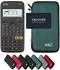 Casio fx-82DE X ClassWiz wissenschaftlicher Taschenrechner mit Schutztasche türkis (fx-82DE X)