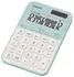 Casio MS-20YC Tischrechner 12-stellig Solar/Batterie, hellgrün (MS-20YC-LG)