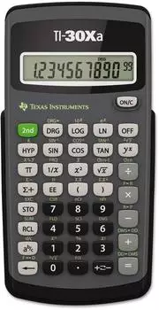 Texas Instruments TI-30Xa Schulrechner, einzeilig, Batteriebetrieb (TI-30Xa)