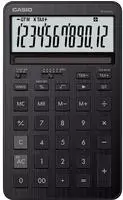 Casio Taschenrechner JW 200 DQ BK, mit Zeitberechnung, 12-stelliges LC-Display,