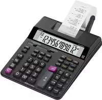 Casio HR-200 RCE Druckender Tischrechner Schwarz Display (Stellen): 12