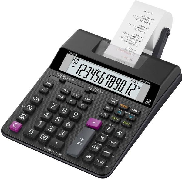 Druckender Taschenrechner mit Matrizenrechnung
