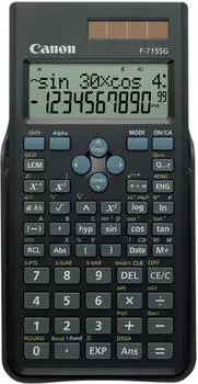 Canon F-715SG Wissenschaftlicher Taschenrechner schwarz (5730B001)