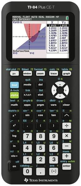 Texas Instruments TI-84 Plus Taschenrechner Grafikrechner Schwarz