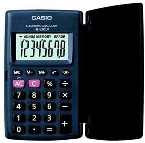 Casio HL 820 LV Taschenrechner,