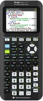 Texas Instruments TI 84 Plus CE T Python Edition, Grafikrechner Texas Instruments