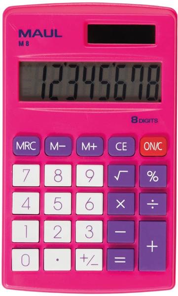 MAUL Taschenrechner M 8, pink