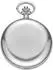 Régent Taschenuhr mit Kette, skelettiertes Uhrwerk, Mineralglas, ⌀51mm (URP769)