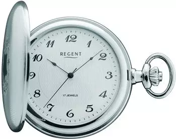 Régent 32-P-713 Herren-Taschenuhr mechanisch, silber (11340154)