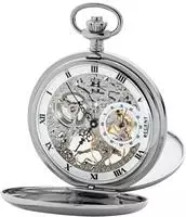 REGENT Taschenuhr sichtbares mechanisches Uhrwerk GM -2210