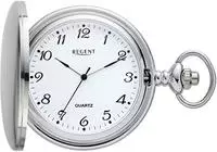 Regent Taschenuhr "P735-19517749" Quarzuhr, Herrenuhr, Acrylglas, Geschenkidee