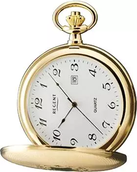 Régent URP740 Herren Taschenuhr analog, gold (11370109)