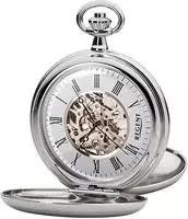 Regent Taschenuhr "P700" Herrenuhr, Handaufzug, Acrylglas