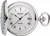 Regent Taschenuhr "P733-19497740" Quarzuhr, Herrenuhr, Datum, Acrylglas,...