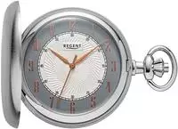 Regent Taschenuhr "P728" Quarzuhr, Herrenuhr, Acrylglas