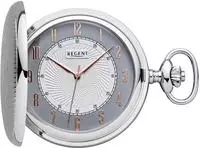 Regent Taschenuhr "P729-19477729" Quarzuhr, Herrenuhr, Acrylglas, Geschenkidee