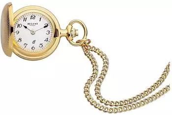 Régent Taschenuhr Herren analog, Gehäuse gold (P-762)