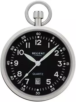 R&eacute;gent P-777 Taschenuhr Herren, Stahl, Quarzwerk, Mineralglas, ⌀43mm (P-777)