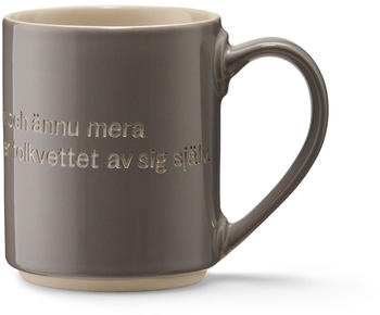 Design House Stockholm Astrid Lindgren Tasse, Give the children love Grau-schwedisch