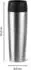 Emsa Travel Mug Classic Komfort-Schraubverschluss 0,5l Edelstahl