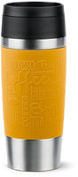 Emsa N2020800, Emsa TRAVEL MUG Classic Thermobecher (gelb/edelstahl, 0,36 Liter)