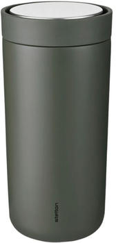 Stelton To Go Click Stahl 685 Thermobecher - soft dark forest - 400 ml