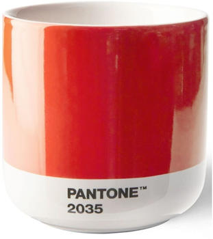 Pantone Cortado Porzellan-Thermobecher - red 2035 - 190 ml - 7,9x7,9x8 cm