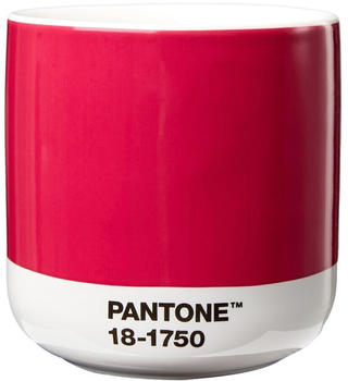 Pantone Porzellan-Thermobecher - CoY 2023 - viva magenta 18-1750 - 190 ml