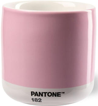 Pantone Latte Macchiato Porzellan-Thermobecher - light pink 182 - 220 ml - 8,7x8,7x9 cm