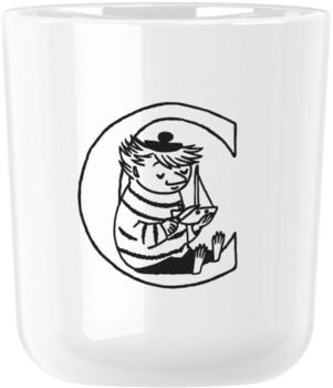 Stelton Moomin ABC Kinderbecher - C - white - 200 ml - 8,3x7,4x7,4 cm
